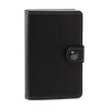 Mohicans Miniwallet Original Δερμάτινο Ανδρικό Πορτοφόλι Καρτών με RFID και Μηχανισμό Slide CCC-32 Μαύρο