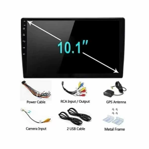 Ηχοσύστημα Αυτοκινήτου Universal 2DIN (Bluetooth/USB/WiFi/GPS) με Οθόνη Αφής 10" CTC-1081 ΜΑΥΡΟ