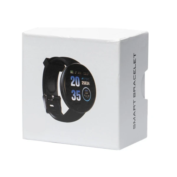 SMARTWATCH  BRACELET ΠΑΛΜΟΓΡΑΦΟΣ D18S ΜΩΒ