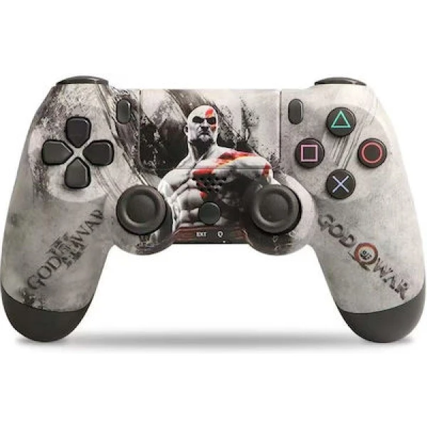 Ασύρματο Doubleshock Gamepad για Android / PC / PS3 / PS4 / iOS God Of War Γκρι Ασύρματο Doubleshock Gamepad για Android / PC / PS3 / PS4 / iOS God Of War Γκρι