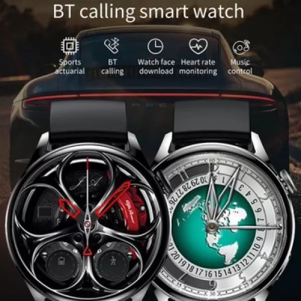 SMARTWATCH GT5 ΜΕ ΠΑΛΜΟΓΡΑΦΟ GT5.ΑΣΗΜΙ