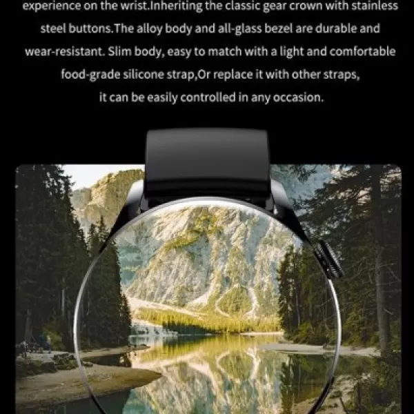 SMARTWATCH GT5 ΜΕ ΠΑΛΜΟΓΡΑΦΟ GT5.ΑΣΗΜΙ