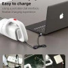 Ασύρματη Επαναφορτιζόμενη USB Μίνι Ηλεκτρική Σκούπα Στικ με Προέκταση GV-218 Πράσινο