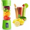HM-03 Mini Μπλέντερ για Smoothies με κανάτα 0.38lt  και Ισχύ 380Watt Πράσινο