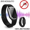 Ηλεκτρονικό Βραχιόλι Εντομοαπωθητικό MOSQUITO REPELLENT BRACELET M1 ΜΑΥΡΟ