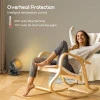 Mini Αερόθερμο Δαπέδου 1800W WG-089 Μαύρο