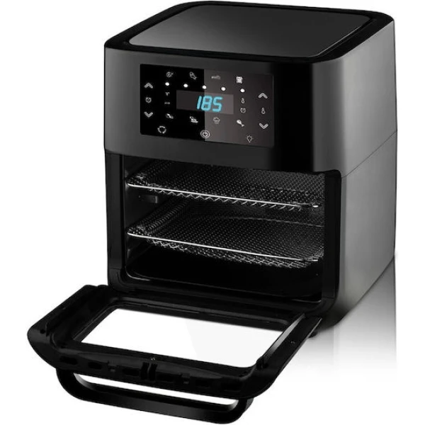 Air Fryer Φούρνος 1700W 12lt 32X32X38cm Raf R.5293 Μαύρο