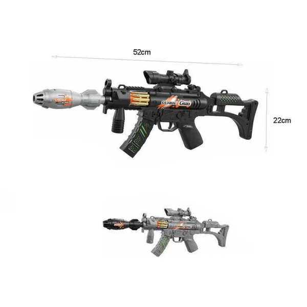 Παιχνίδι Όπλο με Φως και ΉχοςK-10530  Μαύρο