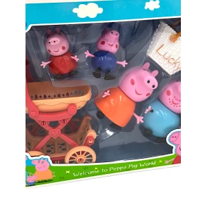 Παιχνίδι Μινιατούρα Peppa Pig Family βέσπα για 3+ Ετών 552-6