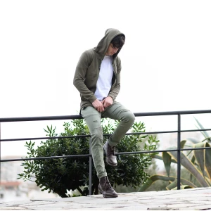 ΑΝΔΡΙΚΗ ΦΟΥΤΕΡ ΖΑΚΕΤΑ ΜΑΚΡΙΑ ΜOHICANS 101 ΧΑΚΙ