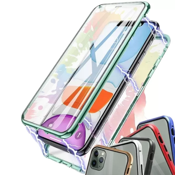 360 FULL COVER ΜΑΓΝΗΤΙΚΗ ΜΕΤΑΛΛΙΚΗ ΘΗΚΗ IPHONE XSMAX ΧΡΥΣΟ