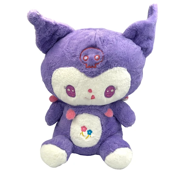 Λούτρινο Sanrio Kuromi Hello Kitty 50cm 1440-24103 Μωβ