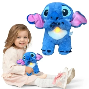Λούτρινο Stitch 30cm Που Αναπνέει Κανονικά 1440-PPP10 Μπλε