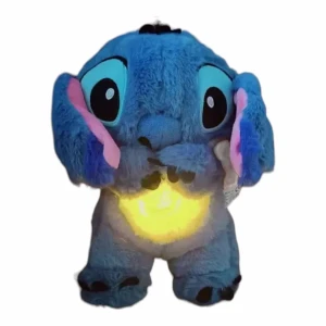 Λούτρινο Stitch 30cm Που Αναπνέει Κανονικά 1440-PPP10 Μπλε