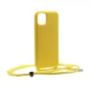 ΘΗΚΗ ΣΙΛΙΚΟΝΗΣ TECHNOVO LACE APPLE IPHONE 14 PRO MAX 14PROMAXSI.ΚΙΤΡΙΝΟ