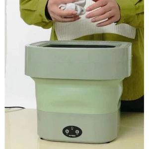 Μίνι πτυσσόμενο πλυντήριο ρούχων 6l 2399 πράσινο