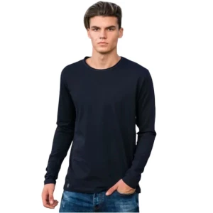ΑΝΔΡΙΚΗ ΜΠΛΟΥΖΑ T-SHIRT ΜΑΚΡΥ ΜΑΝΙΚΙ MOHICANS 303 ΜΠΛΕ