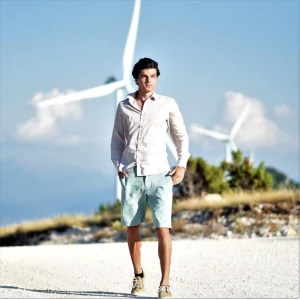 ΑΝΔΡΙΚΟ ΠΟΥΚΑΜΙΣΟ LINEN MOHICANS 5011 ΜΠΕΖ