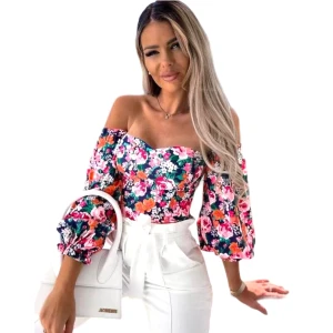 ΓΥΝΑΙΚΕΙΟ ΤΟΠ ΕΞΩΜΟ ΛΟΥΛΟΥΔΑΤΟ CROP TOP MOHICANS 5576 ΜΑΥΡΟ