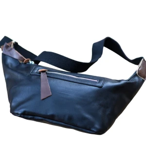 ΓΥΝΑΙΚΕΙΟ BUM BAG ΤΣΑΝΤΑΚΙ ΔΕΡΜΑΤΙΝΗ MOHICANS HJ1653 ΜΑΥΡΟ