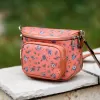 BUM BAG ΤΣΑΝΤΑΚΙ  ΛΟΥΛΟΥΔΙΑ MOHICANS HW9915.ΠΟΡΤΟΚΑΛΙ