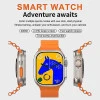 Smartwatch Qian I20 Ultra Max 2,3" 49 χιλιοστών + Bluetooth HandsFree  Δώρο + τζαμάκι προστατευτικό Ασύρματη φόρτιση Αδιάβροχο 10 +1 σετ ανδρικό γυναικείο  Ασημί