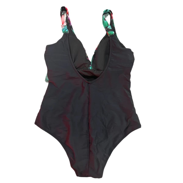 ΜΑΓΙΟ ΟΛΟΣΩΜΟ PLUS SIZE MOHICANS LS-2221 ΜΑΥΡΟ