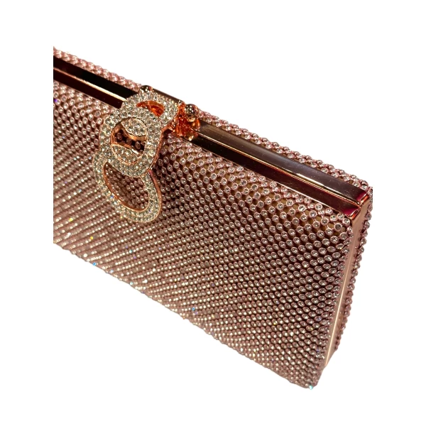 Γυναικεία τσάντα Φάκελος clutch JKL-11 Μπρονζέ