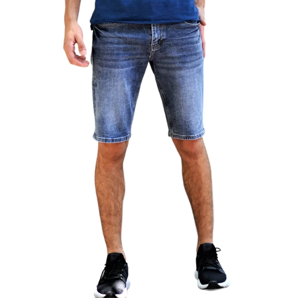 ΑΝΔΡΙΚΗ ΒΕΡΜΟΥΔΑ JEANS MOHICANS JP046 BLUE 