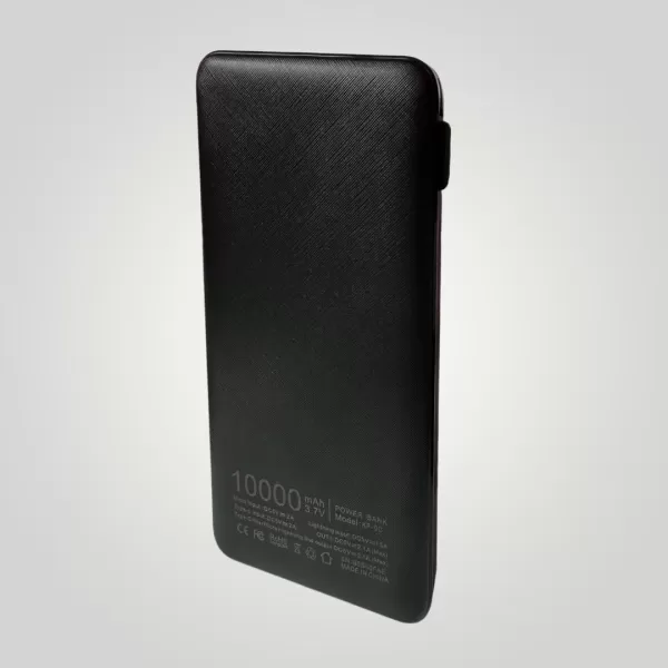 KLGO KP 90 POWER BANK 10000mAh ME ΘΥΡΑ USB-A KP-90.ΜΑΥΡΟ