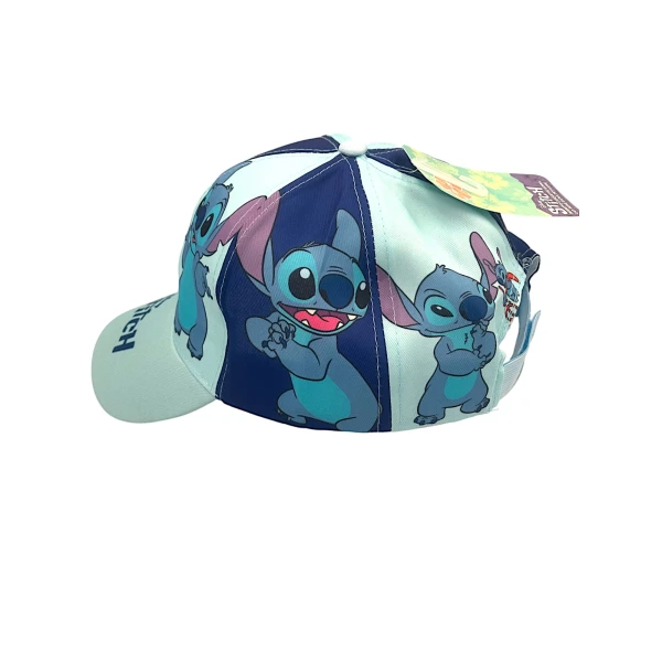 Disney Stitch Παιδικό Καπέλο Τζόκεϋ Για Αγόρια Lil24-0225 Μπλε