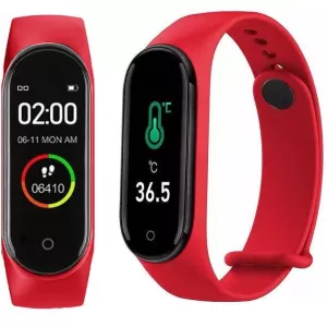SMART BRACELET M4 BLUETOOTH M4.ΚΟΚΚΙΝΟ