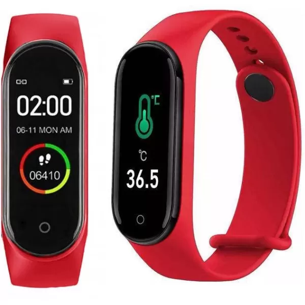 SMART BRACELET M4 BLUETOOTH M4.ΚΟΚΚΙΝΟ