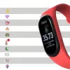 SMART BRACELET M4 BLUETOOTH M4.ΚΟΚΚΙΝΟ