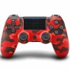 Ασύρματο Doubleshock Gamepad για Android / PC / PS3 / PS4 / iOS Καμουφλάζ Κόκκινο