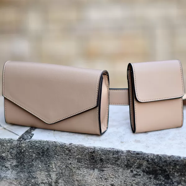 ΓΥΝΑΙΚΕΙΟ BUM BAG ΤΣΑΝΤΑΚΙ ΔΕΡΜΑΤΙΝΗ MOHICANS PH2062.ΜΠΕΖ