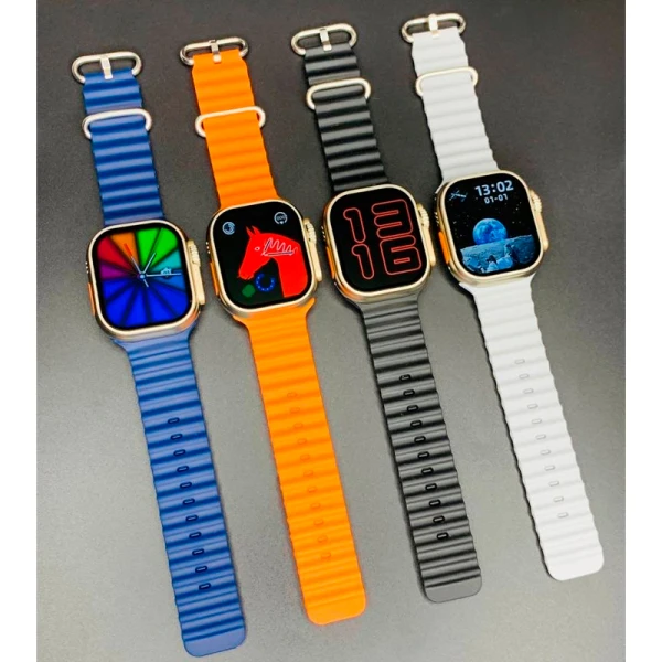 Smartwatch S9 Ultra Οθόνη 49mm Housing HD 2,20 ιντσών Full Touch Bluetooth 5.3 Μπλε