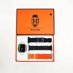 S9 Ultra Smartwatch Ultra Series 8 Ανδρικά Γυναικεία Smartwatch Bluetooth Κλήση ασύρματης φόρτισης Αδιάβροχο έξυπνο ρολόι μαύρο
