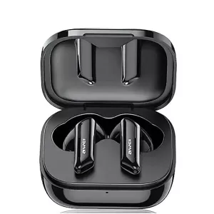 ΑΣΥΡΜΑΤΑ  ΑΚΟΥΣΤΙΚΑ BLUETOOTH ΜΕ ΚΟΥΤΙ ΦΟΡΤΙΣΗΣ AWEI TWS T36.ΜΑΥΡΟ