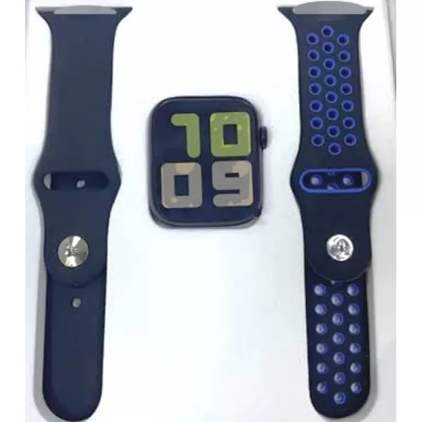 SMARTWATCH ΜΕ ΠΑΛΜΟΓΡΑΦΟ Τ55.ΜΑΥΡΟ-ΜΠΛΕ