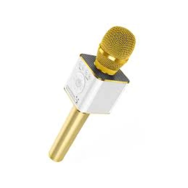 Ασύρματο Μικρόφωνο Karaoke V7 Χρυσό 