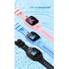 SMARTWATCH ΜΕ ΛΟΥΡΑΚΙ ΑΠΟ ΚΑΟΥΤΣΟΥΚ Y31.ΜΠΛΕ