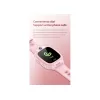 SMARTWATCH ΜΕ ΛΟΥΡΑΚΙ ΑΠΟ ΚΑΟΥΤΣΟΥΚ Y31.ΡΟΖ