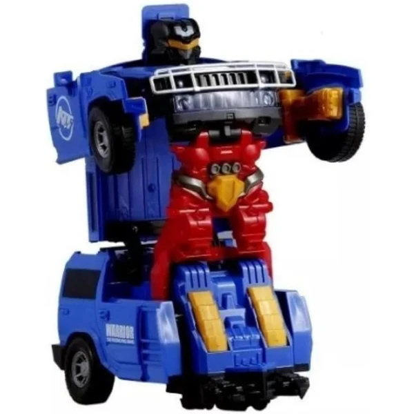 Αυτοκινητάκι Transformers Hummer H3 που μετατρέπεται σε ρομπότ, με προβολέα εικόνας και ήχου 8811-5 Κόκκινο