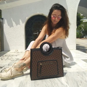 ΓΥΝΑΙΚΕΙΑ ΤΣΑΝΤΑ ΩΜΟΥ MOHICANS BAG88978 ΚΑΦΕ