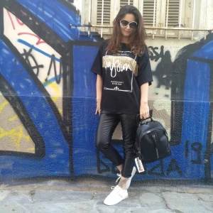 ΓΥΝΑΙΚΕΙΟ ΠΑΝΤΕΛΟΝΙ CHINOS ΔΕΡΜΑΤΙΝΗ B8896 ΜΑΥΡΟ