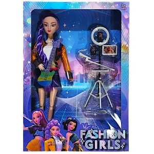 Κούκλα Φιγούρα K-pop Demon Hunters Rumi 40cm με Ring Light 51386-1