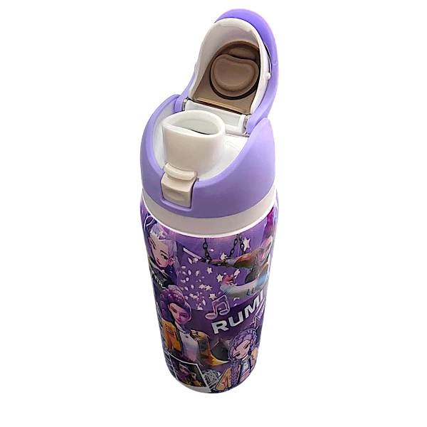 KPOP Demon Hunters Rumi Θερμός παγούρι Ζεστό Κρύο 30oz 500ml 70805-1 Μωβ