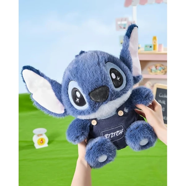 Λούτρινη τσαντα backpack Disney Lilo And Stitch 36cm 1440-10614 Μπλε