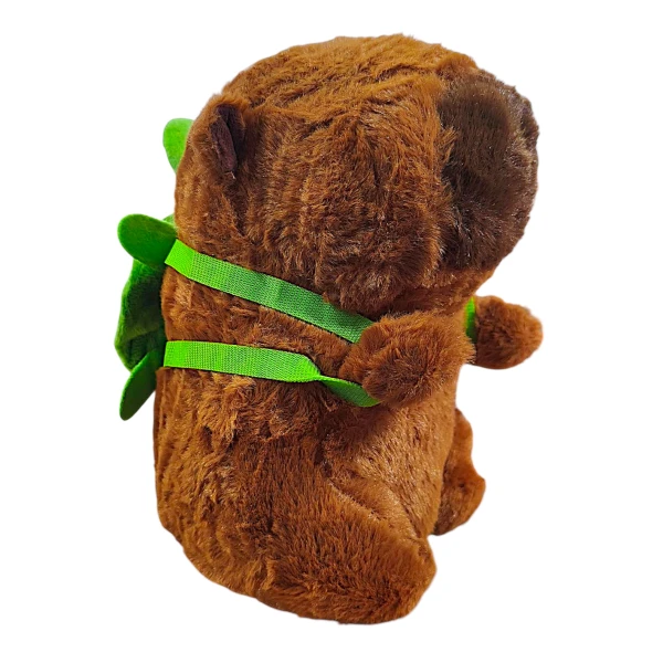 Λούτρινο Καπιμπάρα Backpack Χελώνα 25cm Mohicans 1440-305 Καφέ